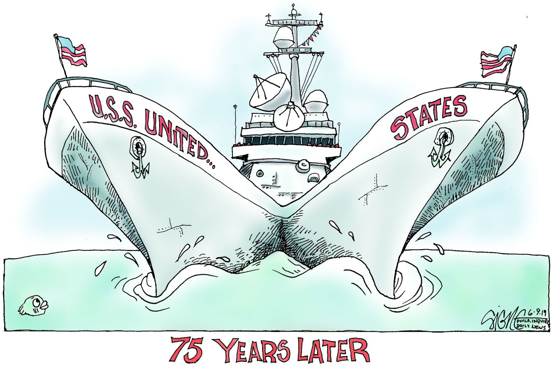 Signe Wilkinson editorial cartoon